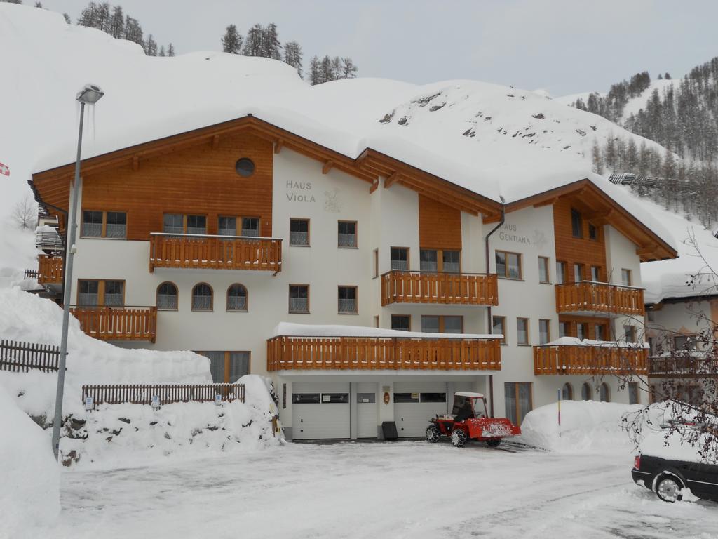 Haus Gentiana Lägenhet Samnaun Exteriör bild